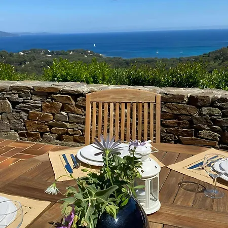 Villa Casa-gaou-benat Splendid Sea View